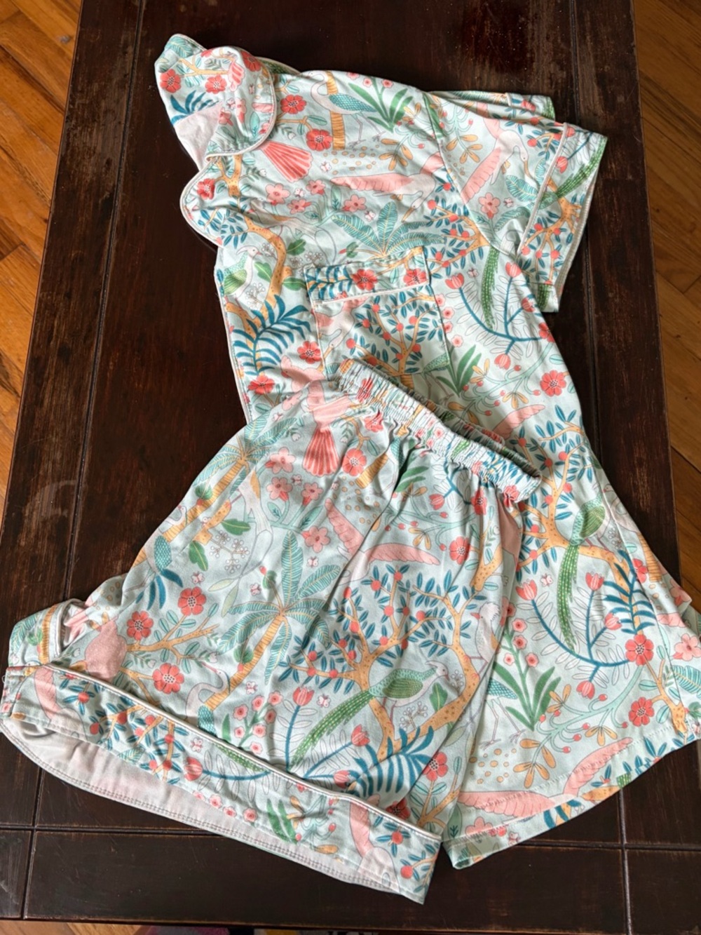 Printed 2 Piece Pajamas Set